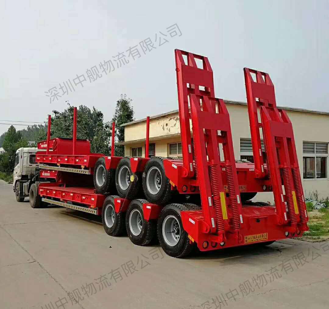 We has a variety of hydraulic low-profile vehicles of 30-120 cm, which can carry a variety of oversized items.